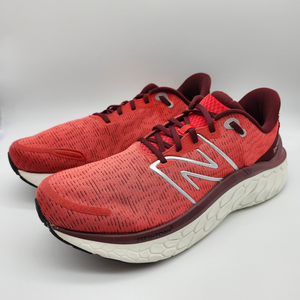 New Balance Fresh Foam Kaiha Road Running tennis Shoes Sneakers Men's 13 Red